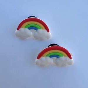 Rainbow Croc Jibbitz Charms